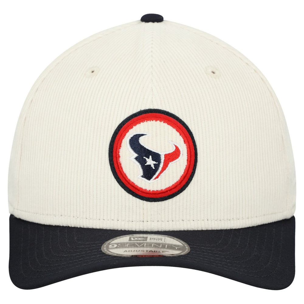 NFL Houston Texans Loyal Corduroy 9SEVENTY Adjustable Hat