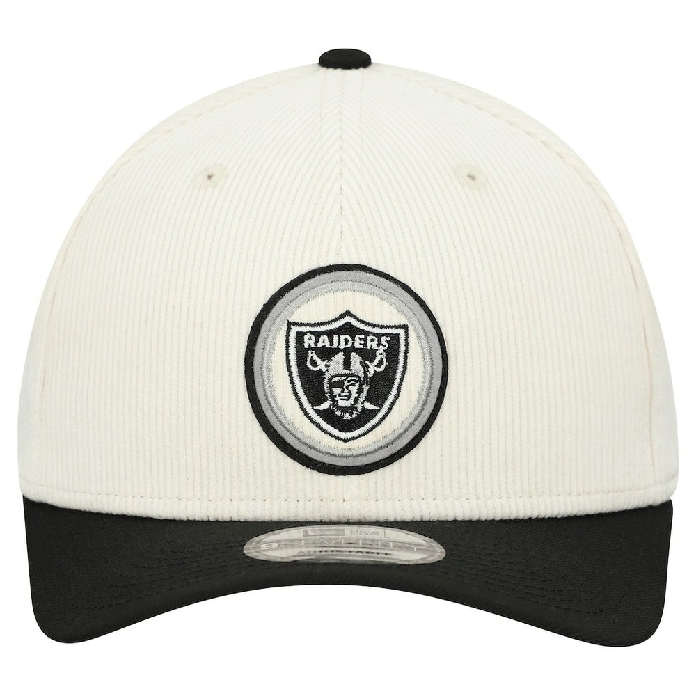 NFL Las Vegas Raiders Loyal Corduroy 9SEVENTY Adjustable Hat