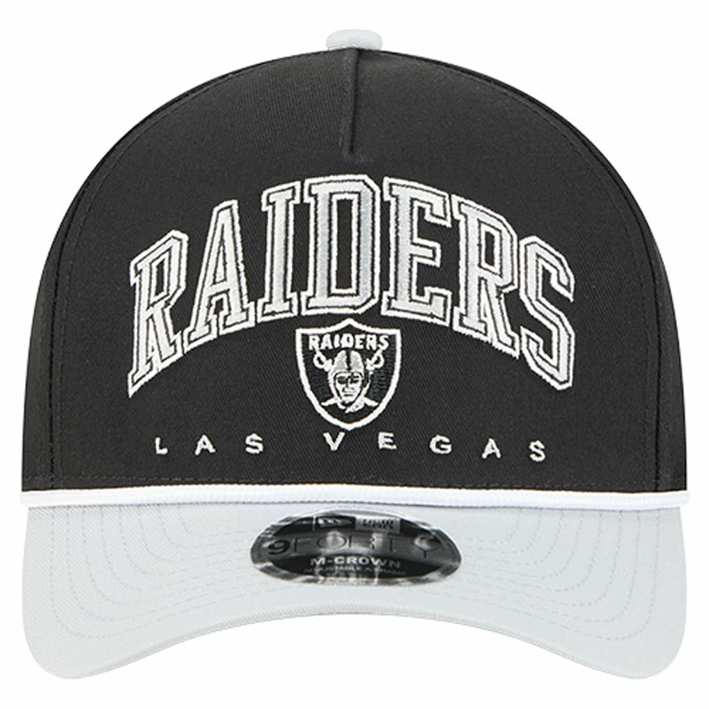 NFL Las Vegas Raiders Arch COOLERA 9FORTY A-Frame M-Crown Adjustable Hat