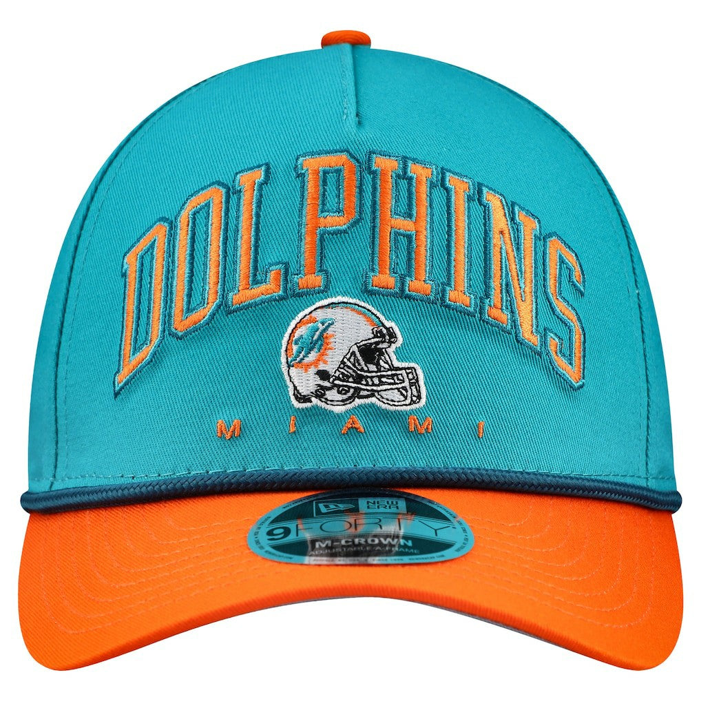 NFL Miami Dolphins Arch COOLERA 9FORTY A-Frame M-Crown Adjustable Hat