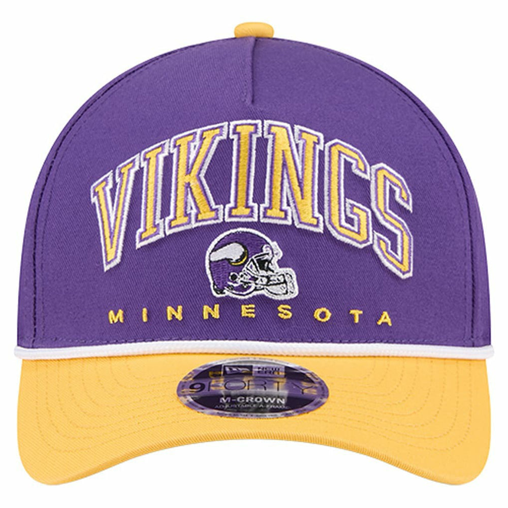NFL Minnesota Vikings Arch COOLERA 9FORTY A-Frame M-Crown Adjustable Hat