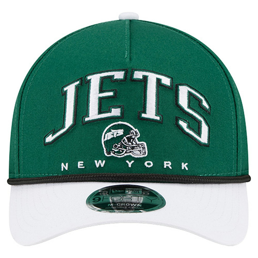 NFL New York Jets Arch COOLERA 9FORTY A-Frame M-Crown Adjustable Hat