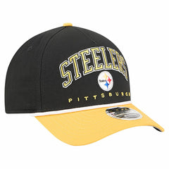 NFL Pittsburgh Steelers Arch COOLERA 9FORTY A-Frame M-Crown Adjustable Hat