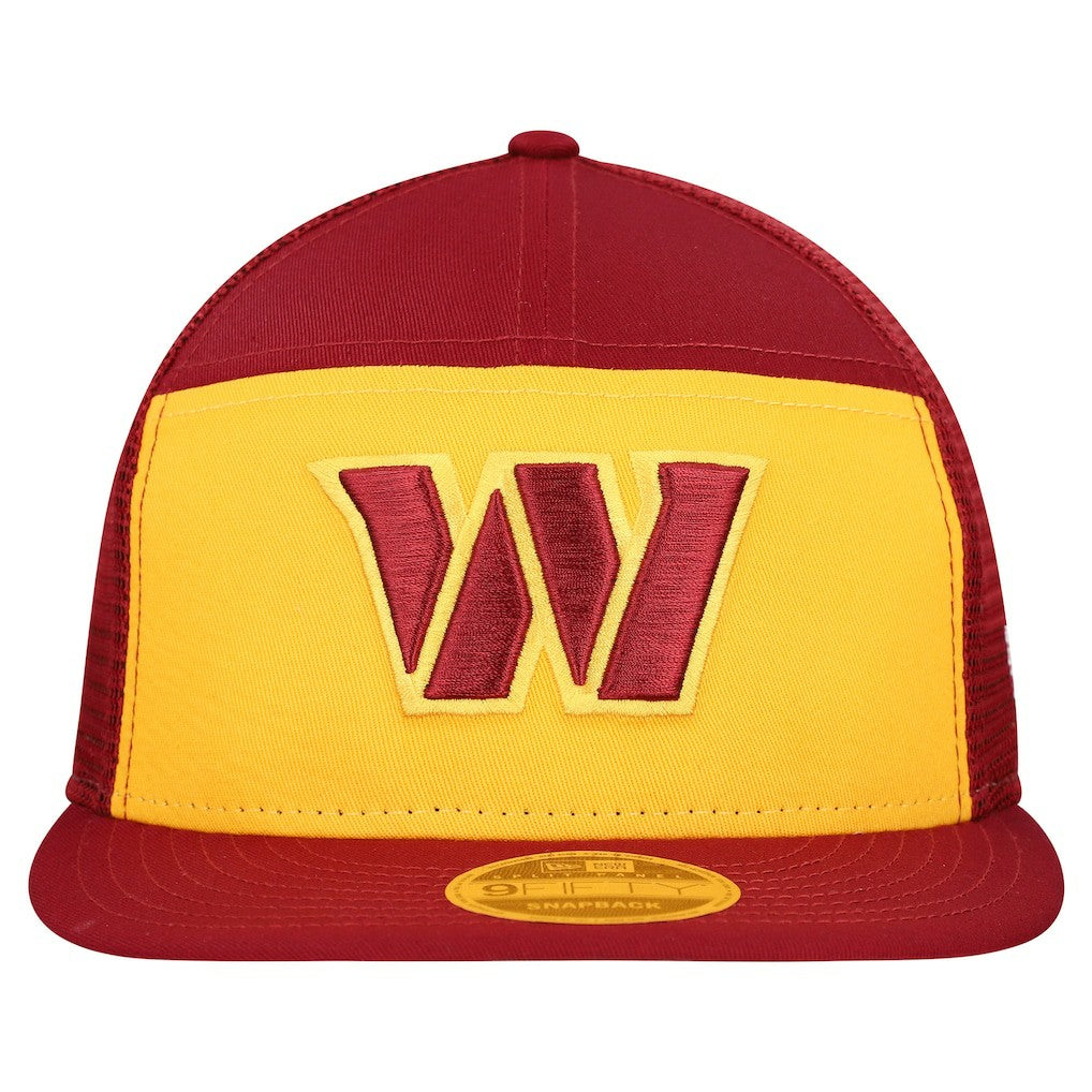NFL Washington Commanders Outdoor Split Panel 9FIFTY Snapback Hat