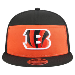 NFL Cincinnati Bengals Outdoor Split Panel 9FIFTY Snapback Hat