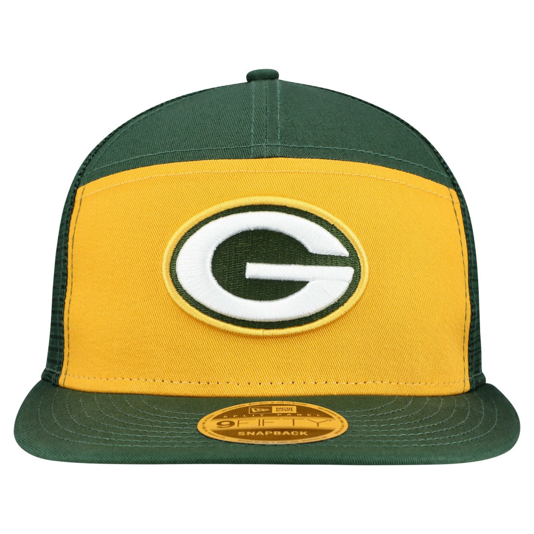 NFL Green Bay Packers Outdoor Split Panel 9FIFTY Snapback Hat