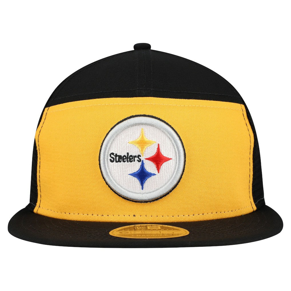 NFL Pittsburgh Steelers Outdoor Split Panel 9FIFTY Snapback Hat