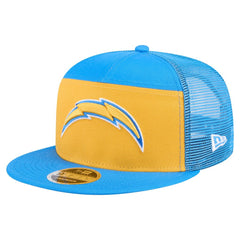 NFL Los Angeles Chargers Outdoor Split Panel 9FIFTY Snapback Hat