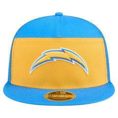 NFL Los Angeles Chargers Outdoor Split Panel 9FIFTY Snapback Hat
