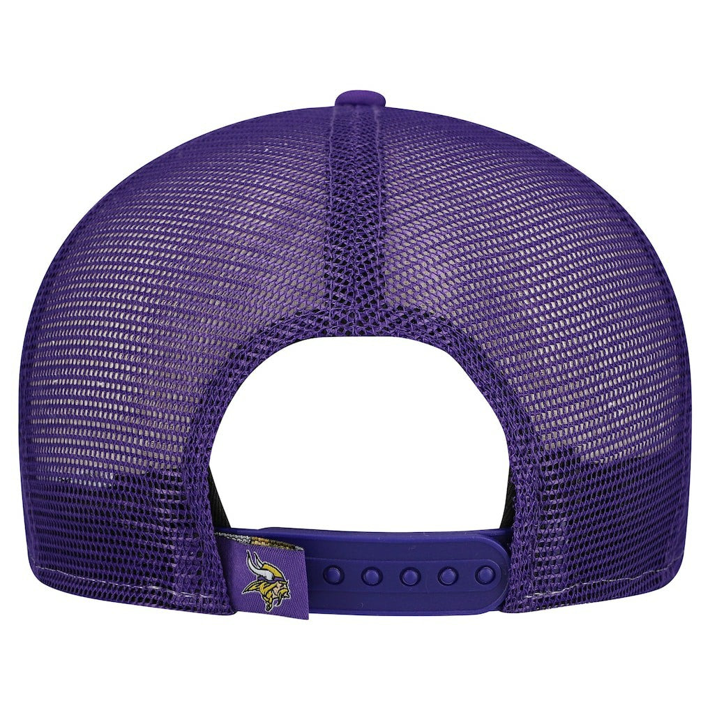 NFL Minnesota Vikings Outdoor Split Panel 9FIFTY Snapback Hat
