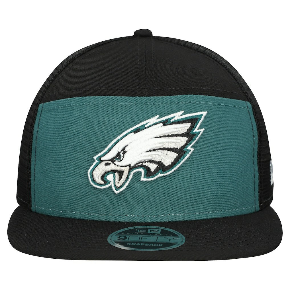 NFL Philadelphia Eagles Outdoor Split Panel 9FIFTY Snapback Hat