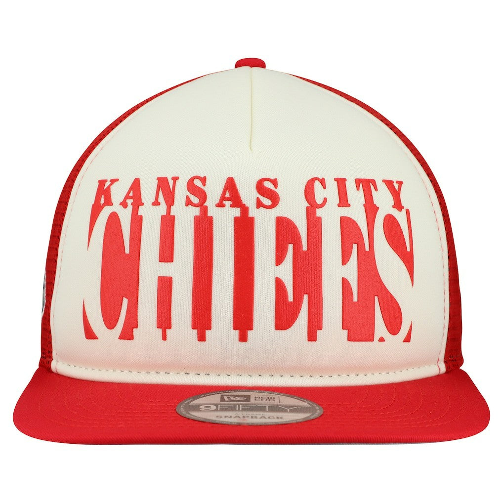 NFL Kansas City Chiefs Cutout A-Frame 9FIFTY Snapback Hat