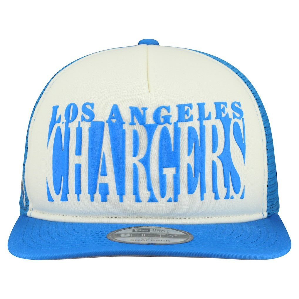 NFL Los Angeles Chargers Cutout A-Frame 9FIFTY Snapback Hat