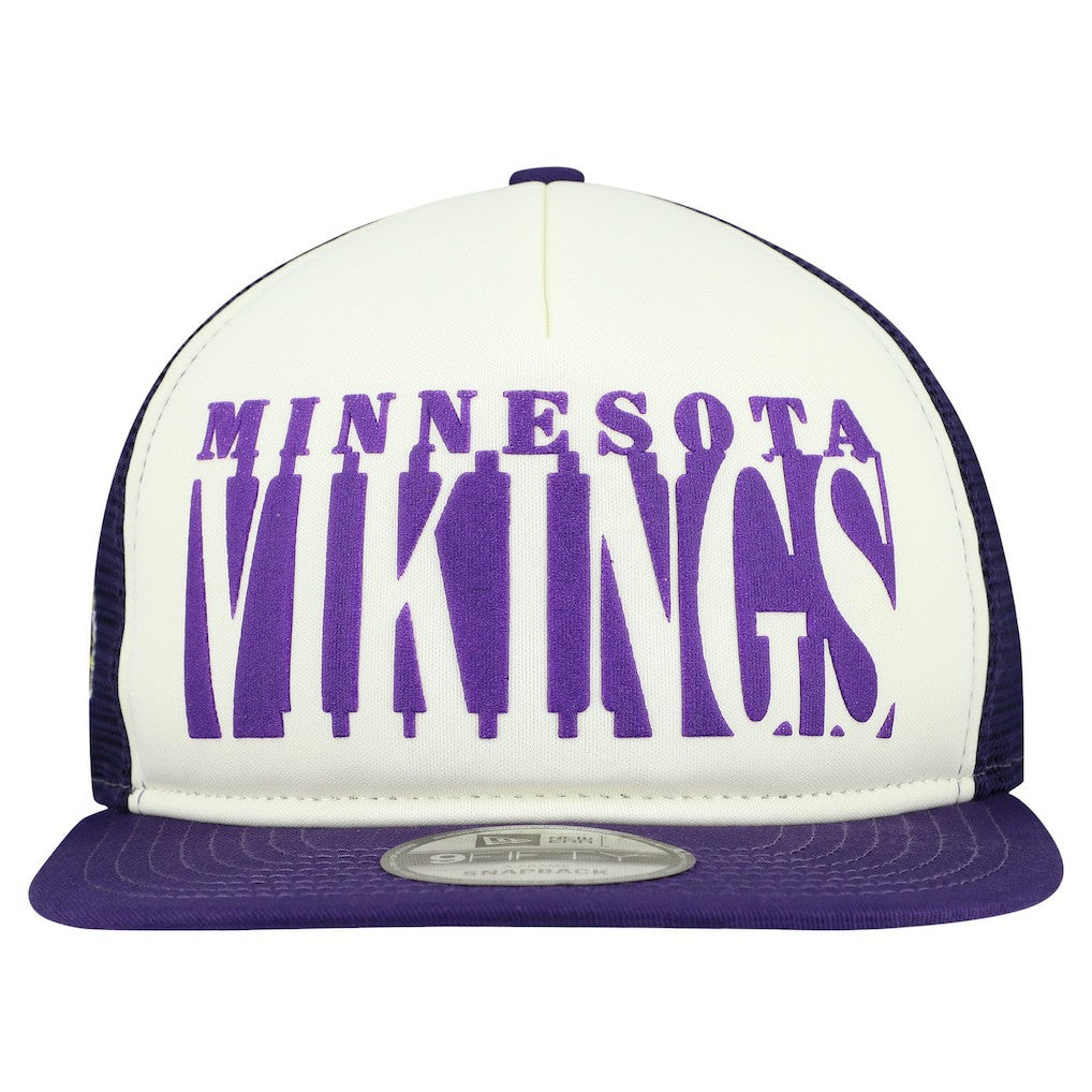 NFL Minnesota Vikings Cutout A-Frame 9FIFTY Snapback Hat