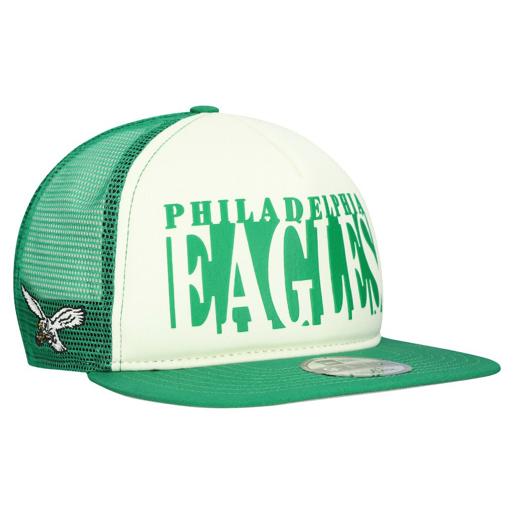 NFL Philadelphia Eagles Throwback Cutout A-Frame 9FIFTY Snapback Hat