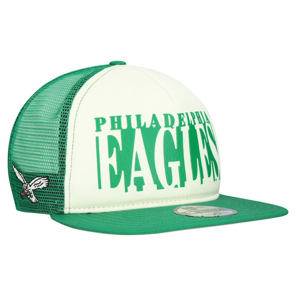 NFL Philadelphia Eagles Throwback Cutout A-Frame 9FIFTY Snapback Hat