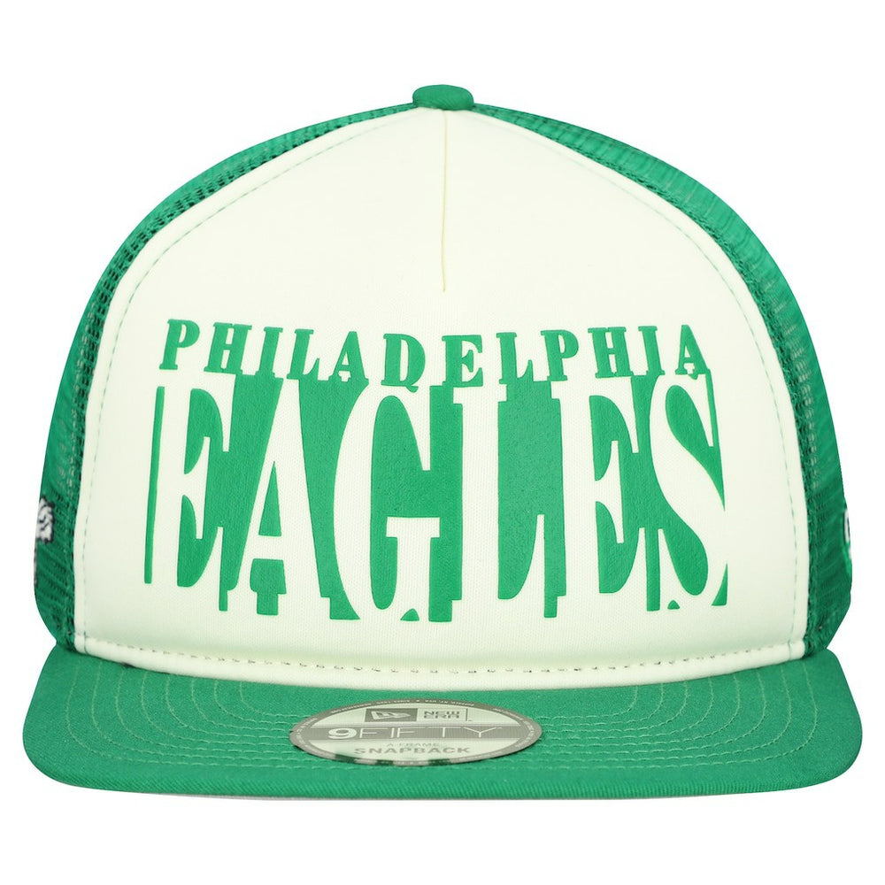 NFL Philadelphia Eagles Throwback Cutout A-Frame 9FIFTY Snapback Hat