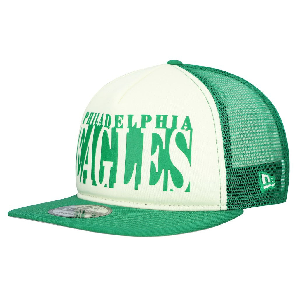 NFL Philadelphia Eagles Throwback Cutout A-Frame 9FIFTY Snapback Hat