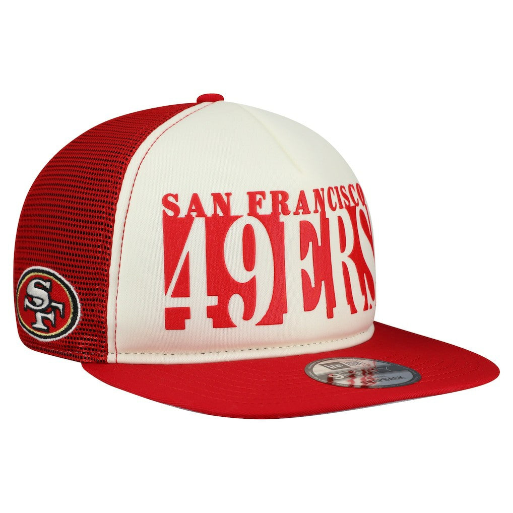NFL San Francisco 49ers Cutout A-Frame 9FIFTY Snapback Hat