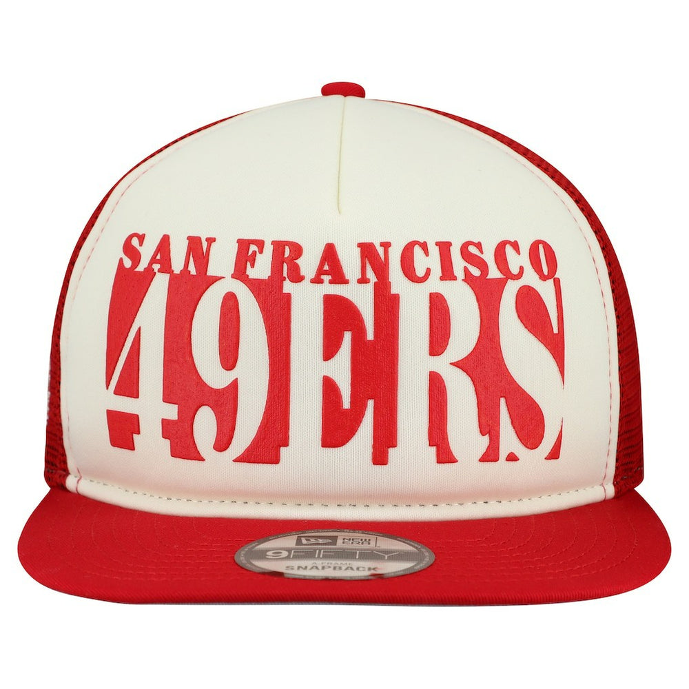NFL San Francisco 49ers Cutout A-Frame 9FIFTY Snapback Hat