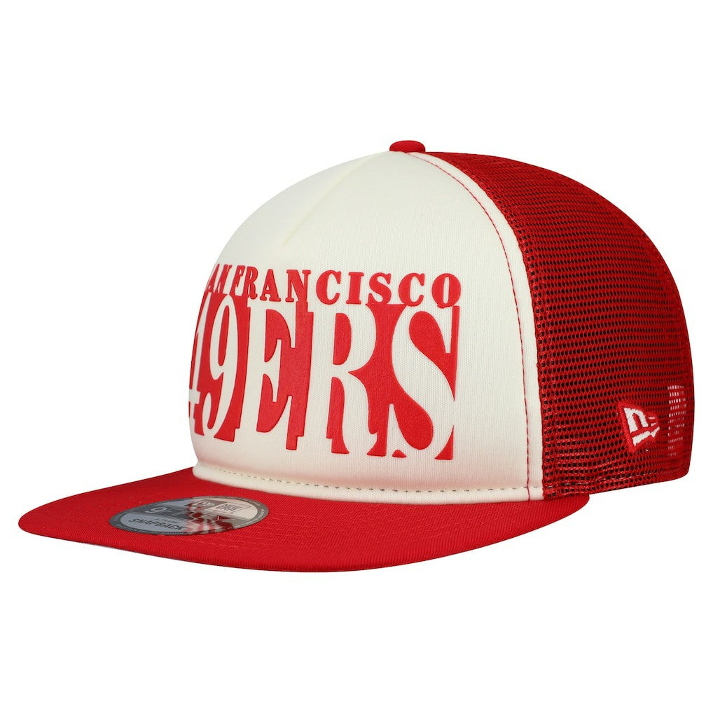 NFL San Francisco 49ers Cutout A-Frame 9FIFTY Snapback Hat