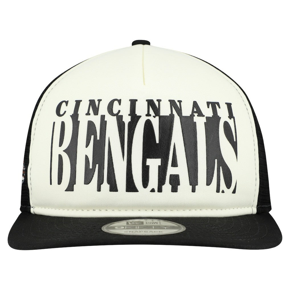 NFL Cincinnati Bengals Throwback Cutout A-Frame 9FIFTY Snapback Hat