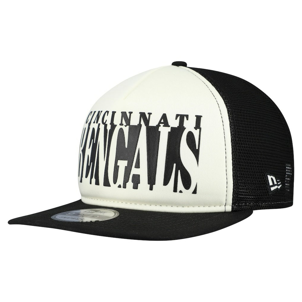 NFL Cincinnati Bengals Throwback Cutout A-Frame 9FIFTY Snapback Hat
