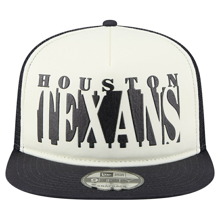 NFL Houston Texans Cutout A-Frame 9FIFTY Snapback Hat