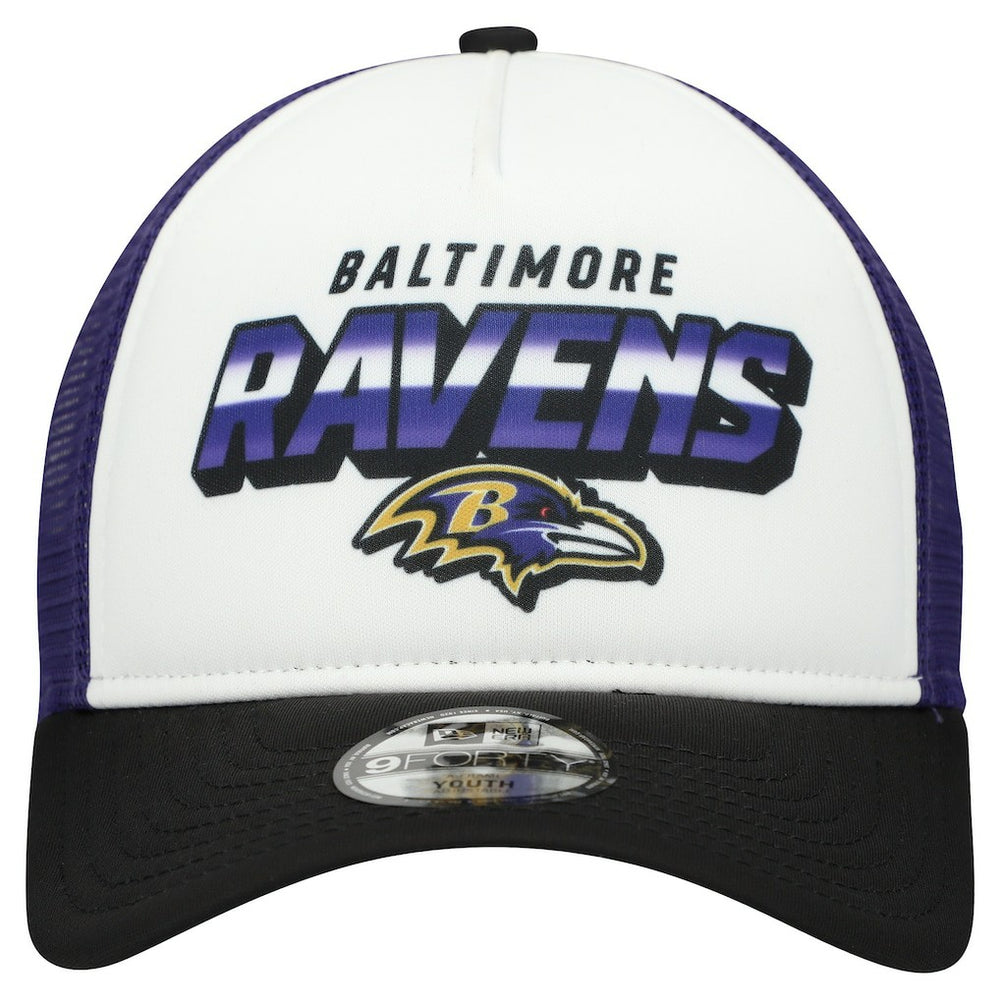 NFL Baltimore Ravens Youth Streak 9FORTY A-Frame Adjustable Hat