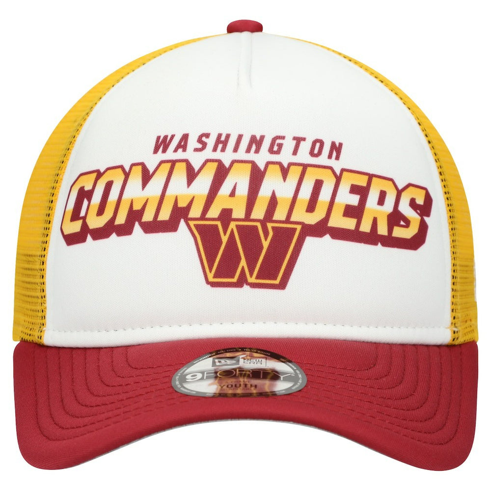 NFL Washington Commanders Youth Streak 9FORTY A-Frame Adjustable Hat