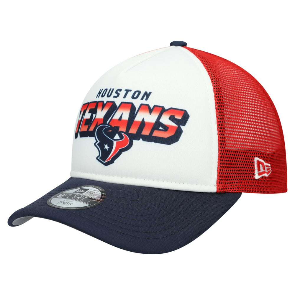 NFL Houston Texans Youth Streak 9FORTY A-Frame Adjustable Hat