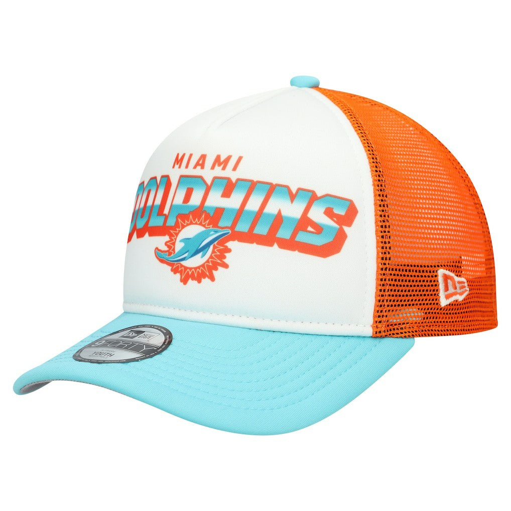 NFL Miami Dolphins Youth Streak 9FORTY A-Frame Adjustable Hat