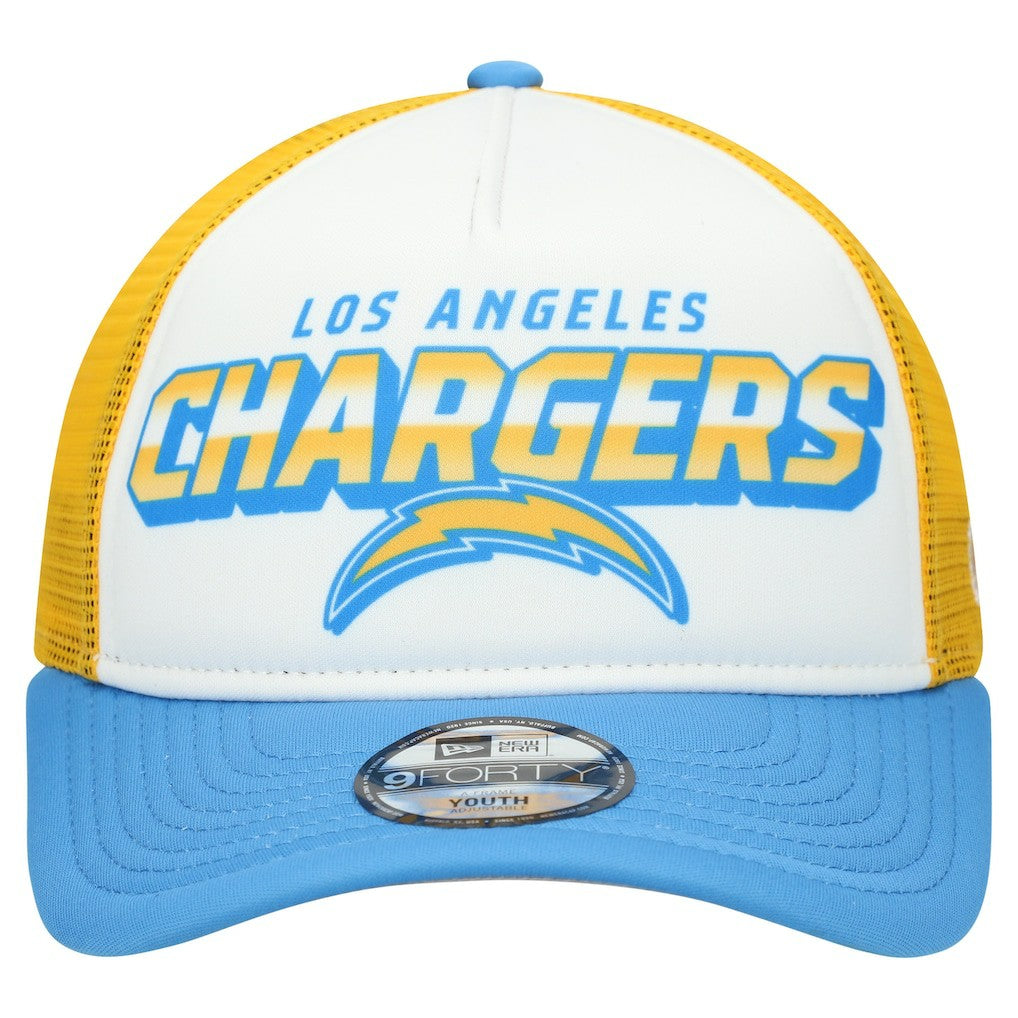 NFL Los Angeles Chargers Youth Streak 9FORTY A-Frame Adjustable Hat