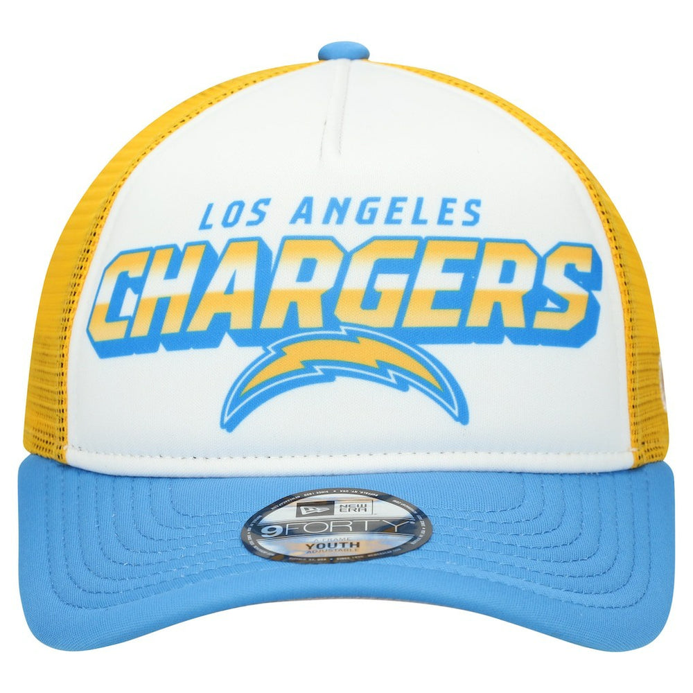 NFL Los Angeles Chargers Youth Streak 9FORTY A-Frame Adjustable Hat