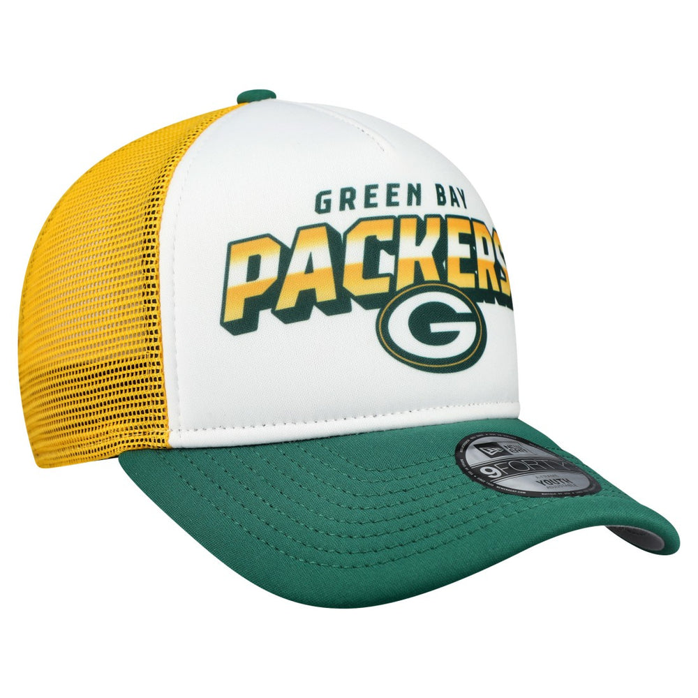 NFL Green Bay Packers Youth Streak 9FORTY A-Frame Adjustable Hat