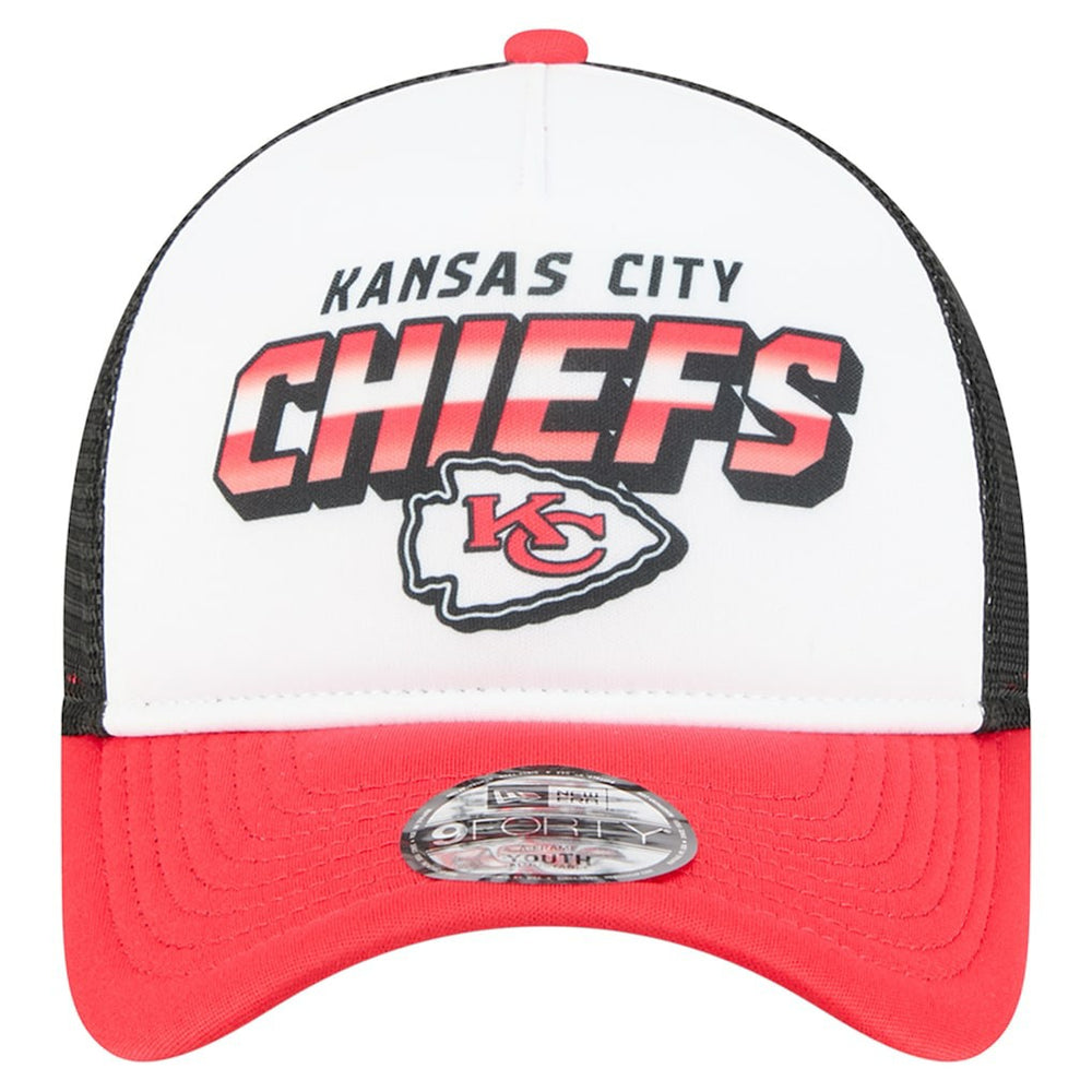 NFL Kansas City Chiefs Youth Streak 9FORTY A-Frame Adjustable Hat