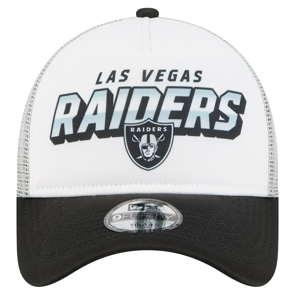 NFL Las Vegas Raiders Youth Streak 9FORTY A-Frame Adjustable Hat