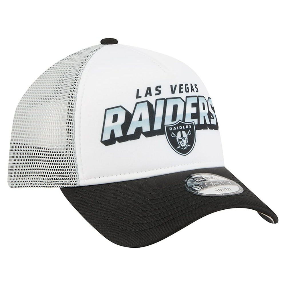 NFL Las Vegas Raiders Youth Streak 9FORTY A-Frame Adjustable Hat