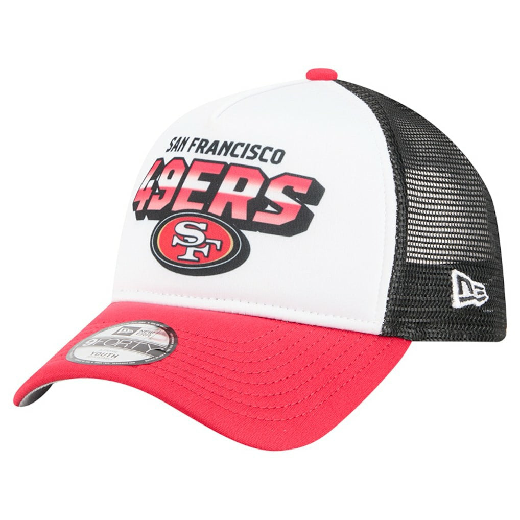 NFL San Francisco 49ers Youth Streak 9FORTY A-Frame Adjustable Hat