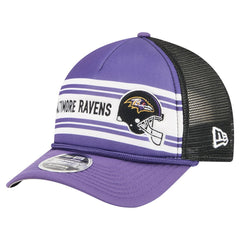 NFL Baltimore Ravens Linear A-Frame 9FORTY Adjustable Hat