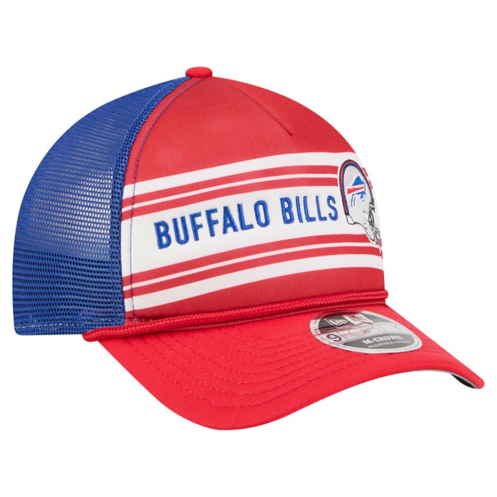 NFL Buffalo Bills Linear A-Frame 9FORTY Adjustable Hat