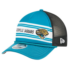 NFL Jacksonville Jaguars Throwback Linear A-Frame 9FORTY Adjustable Hat