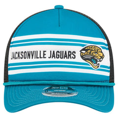 NFL Jacksonville Jaguars Throwback Linear A-Frame 9FORTY Adjustable Hat