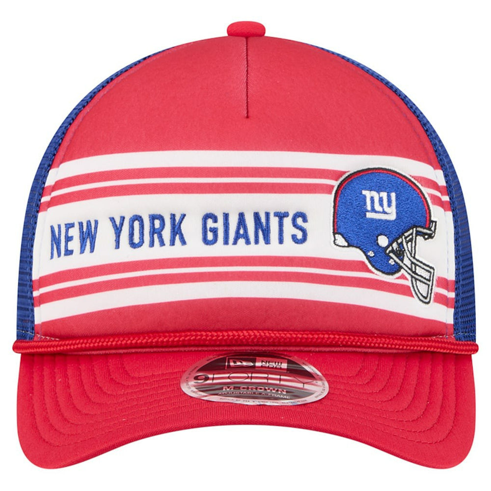 NFL New York Giants Linear A-Frame 9FORTY Adjustable Hat