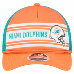 NFL Miami Dolphins Linear A-Frame 9FORTY Adjustable Hat