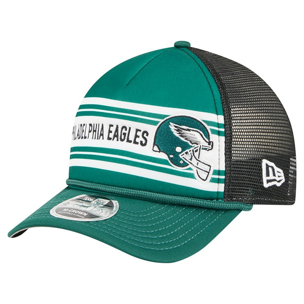NFL Philadelphia Eagles Linear A-Frame 9FORTY Adjustable Hat