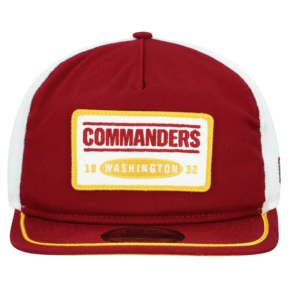 NFL Washington Commanders Patch 19TWENTY Adjustable Hat
