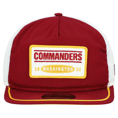 NFL Washington Commanders Patch 19TWENTY Adjustable Hat