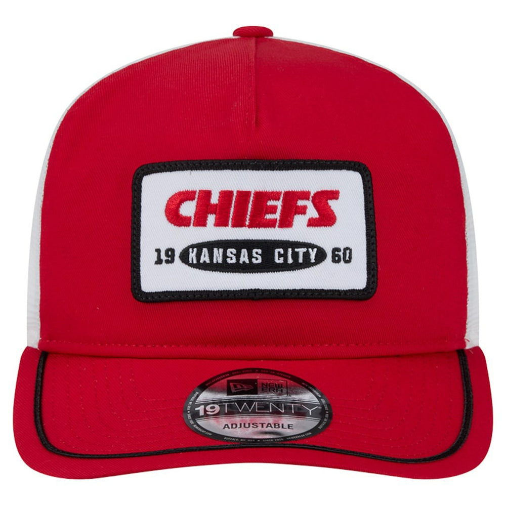 NFL Kansas City Chiefs Patch 19TWENTY Adjustable Hat