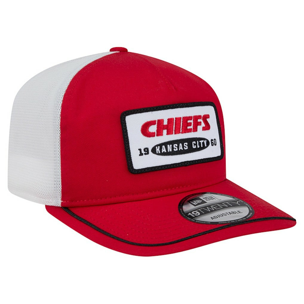 NFL Kansas City Chiefs Patch 19TWENTY Adjustable Hat
